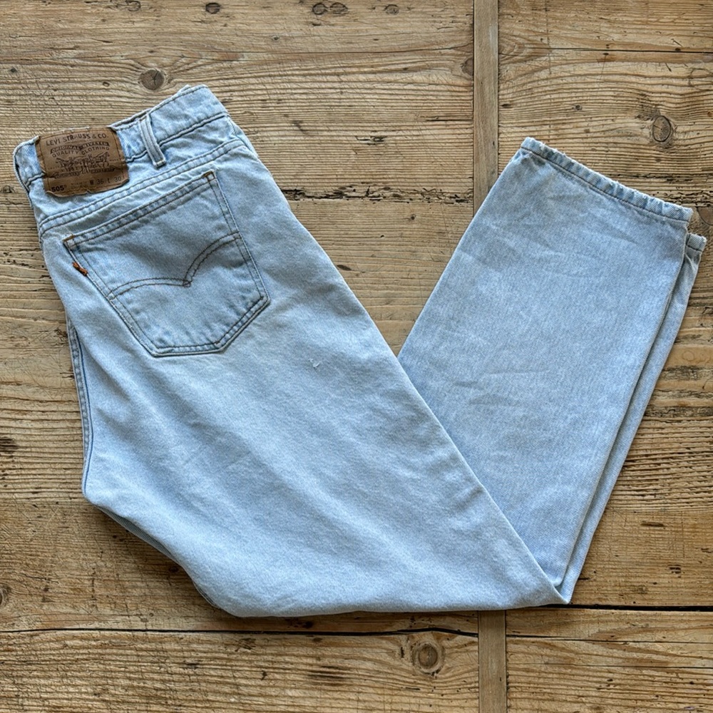 VINTAGE LEVIS 505 jeans!!!! Orange 🍊 tab!